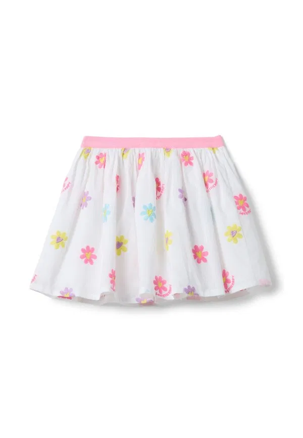Мини-Юбка прямого кроя с цветочным принтом Ovs, Pink White — фото 2