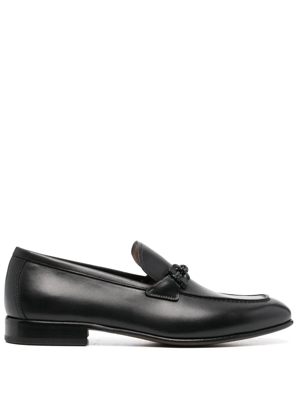 

Лоферы с пряжкой Ferragamo, черный