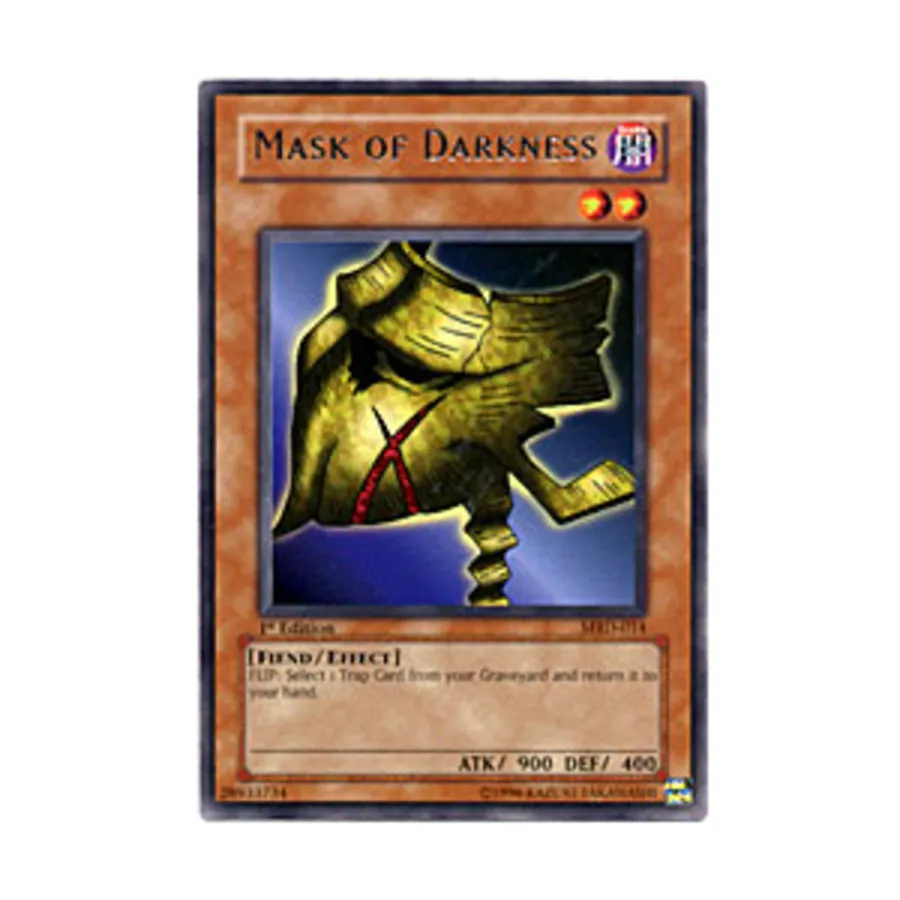 

CCG Маска Тьмы (Редкая), Yu-Gi-Oh - Metal Raiders - Singles