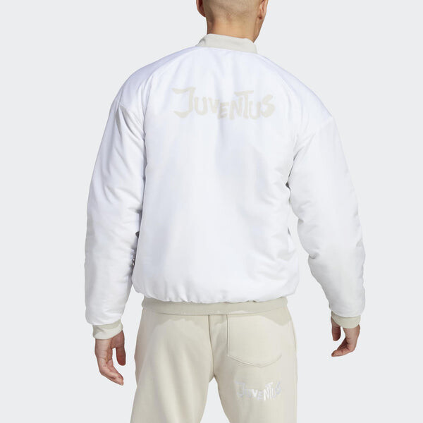 Куртка ювентус китайская история куртка-бомбер Adidas, белый — фото 3