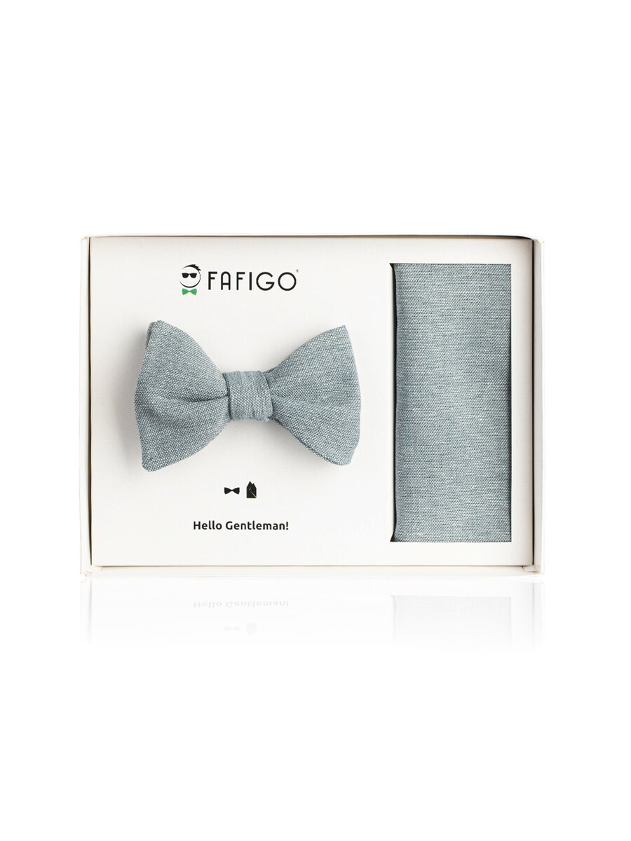 

Галстук-бабочка FAFIGO Fliege Einstecktuch Set \, пастельный зеленый