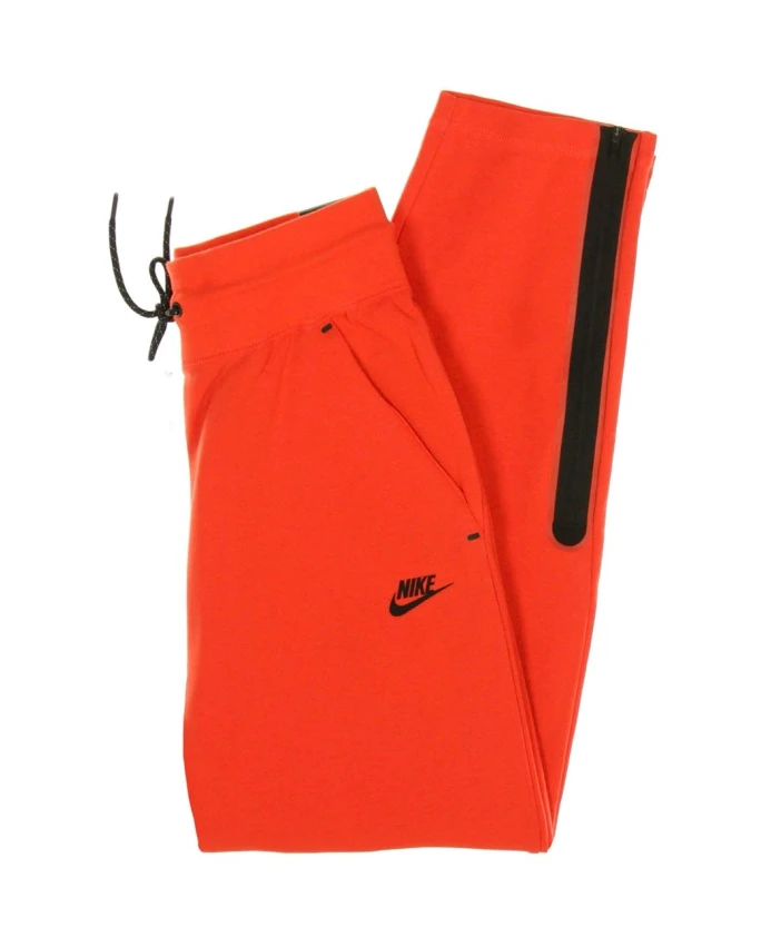 Легкие спортивные брюки из технологического флиса Nike, красный — фото 2