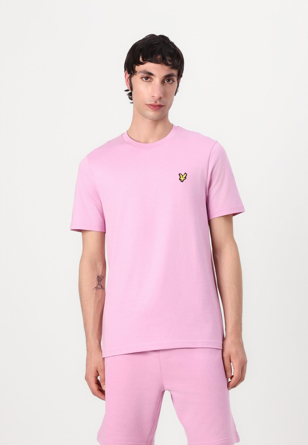 

Базовая футболка PLAIN Lyle & Scott, розовый