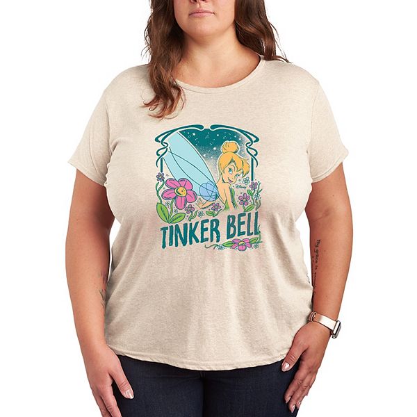 

Футболка Plus size с принтом Tinkerbell Disney