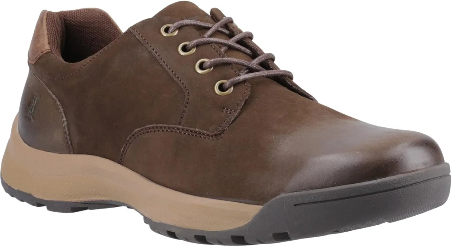 Мужские кожаные черные туфли на шнуровке Hush Puppies Vinson — фото 3