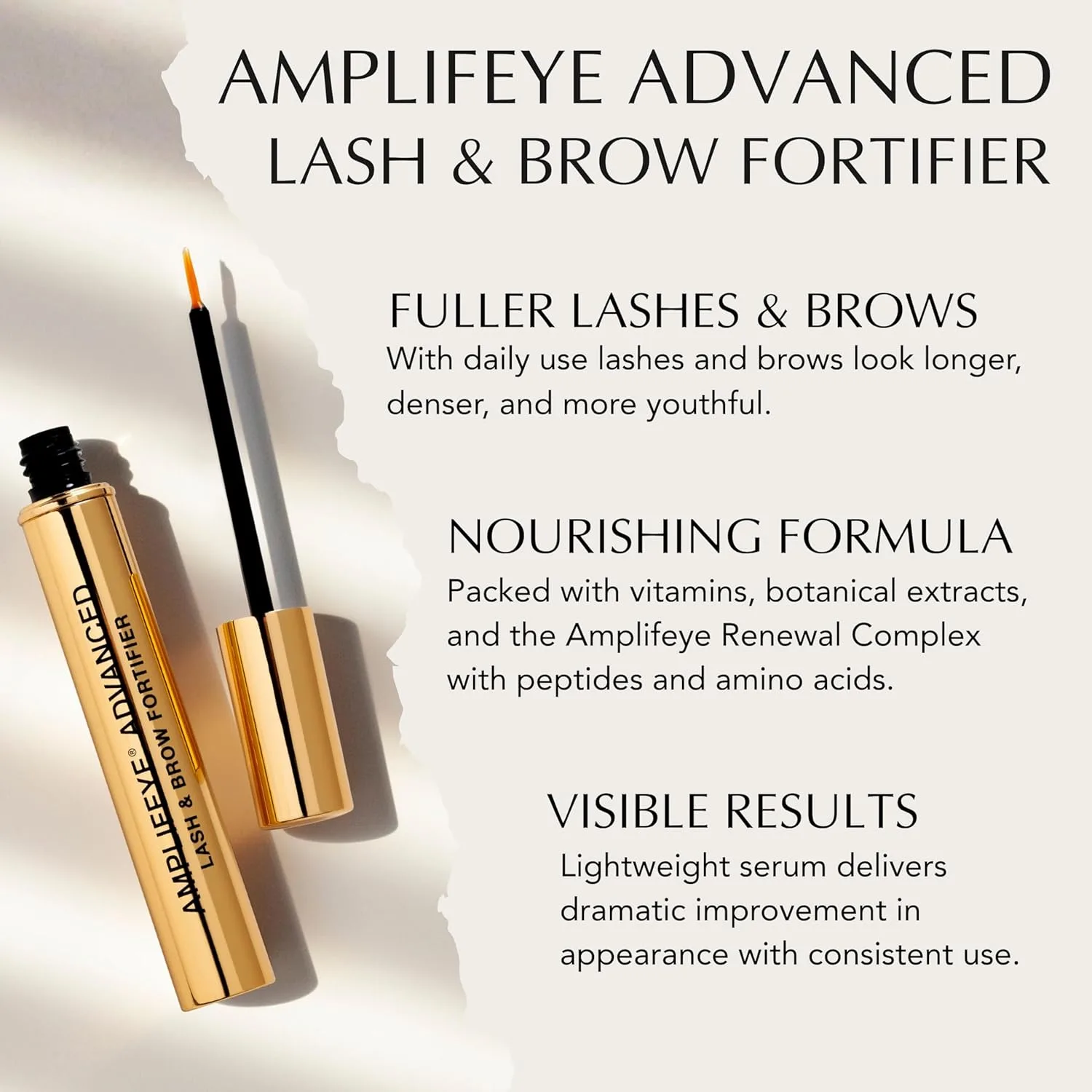 Xtreme Lashes Amplifeye Advanced сыворотка для укрепления ресниц и бровей, 7 мл, для более длинных, густых и темных ресниц и бровей, кондиционирующий усилитель, видимый результат за 4 недели — фото 2
