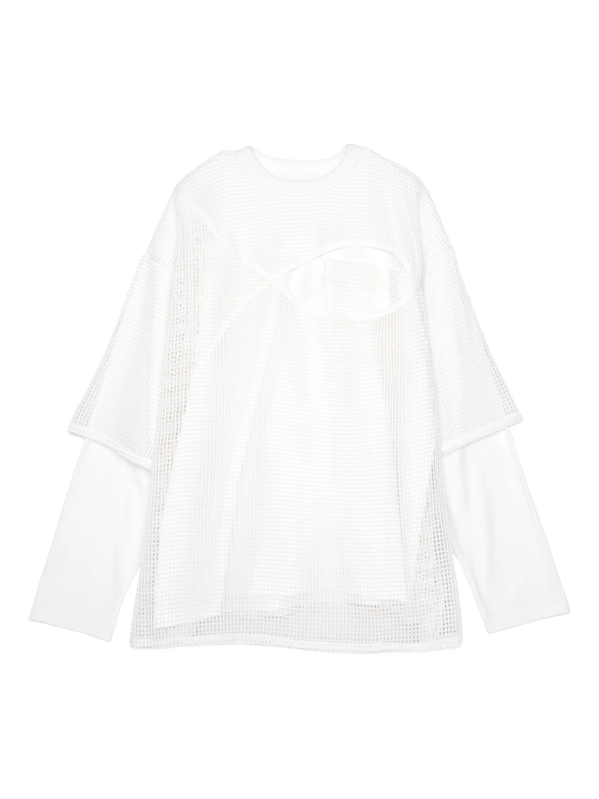 

Хлопковая футболка Yoshiokubo, белый