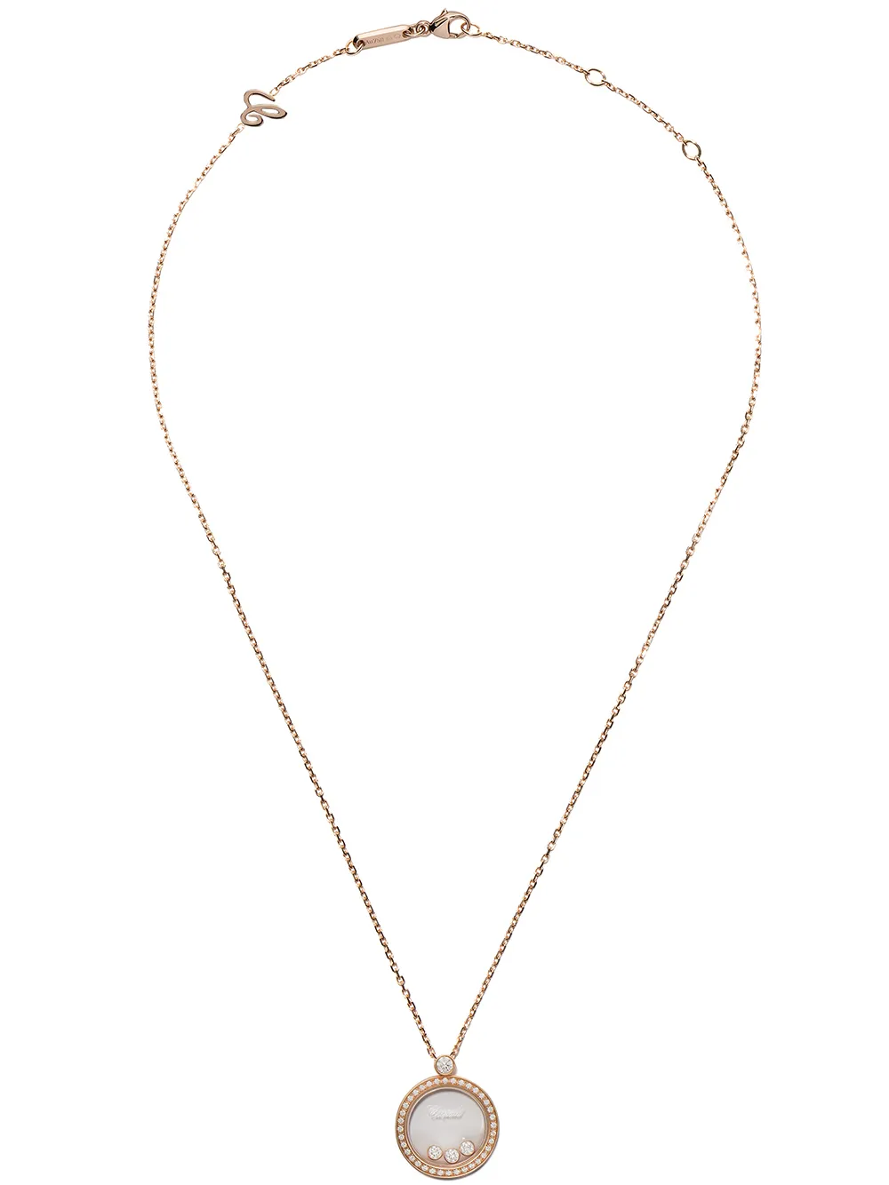 

Колье Happy Diamonds Icons из розового золота с бриллиантами Chopard