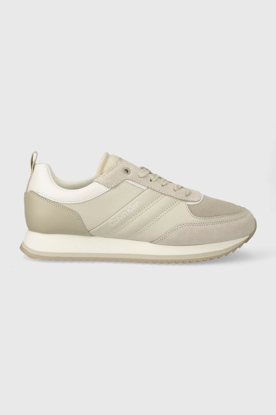 

Кожаные кроссовки LOW TOP LACE UP MIX Calvin Klein, бежевый, Бежевый;серый, Кожаные кроссовки LOW TOP LACE UP MIX Calvin Klein, бежевый