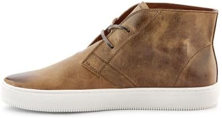 Мужские ботинки Frye Astor Midlace Chukka, изготовленные из высококачественной итальянской кожи с резиновой подошвой, классическая шнуровка до носка, мягкий язычок и воротник для комфорта, Tan - R&r Leather — фото 4