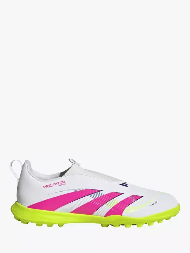Детские футбольные бутсы Predator League, бело-розовые adidas