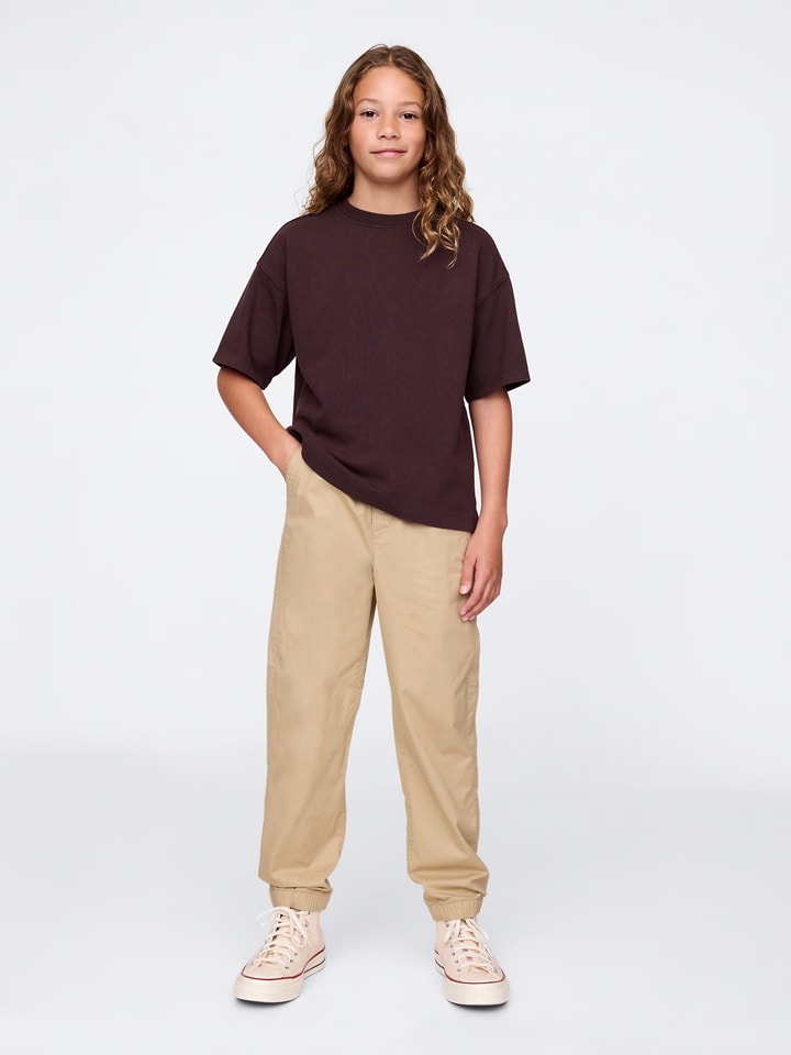 

Тканевые брюки GAP, бежевый