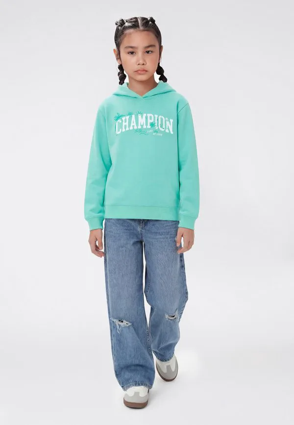 Худи с капюшоном от магазина графических товаров Champion, Turquoise