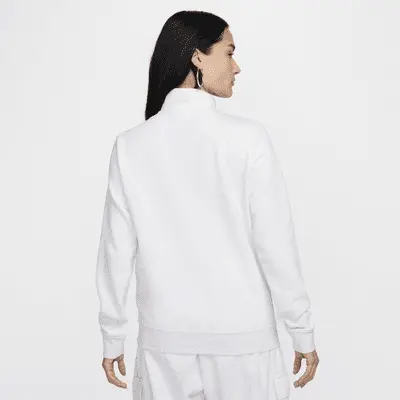 Толстовка Nike Sportswear Club Fleece, цвет Birch Heather/Black — фото 3