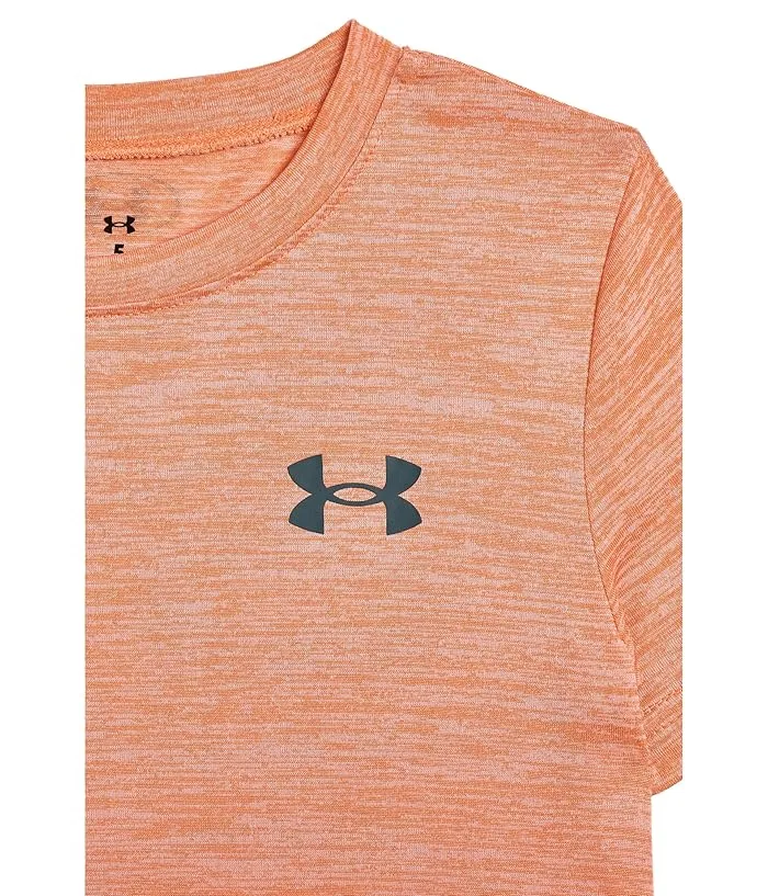 Футболка с коротким рукавом UA Tech Twist Fade Under Armour Kids, Apollo Orange — фото 3