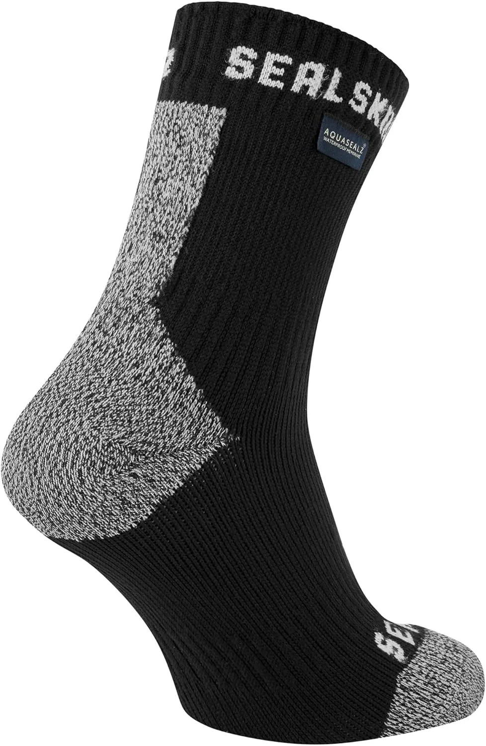 Носки для активного отдыха, водонепроницаемые, SEALSKINZ, Black — фото 2