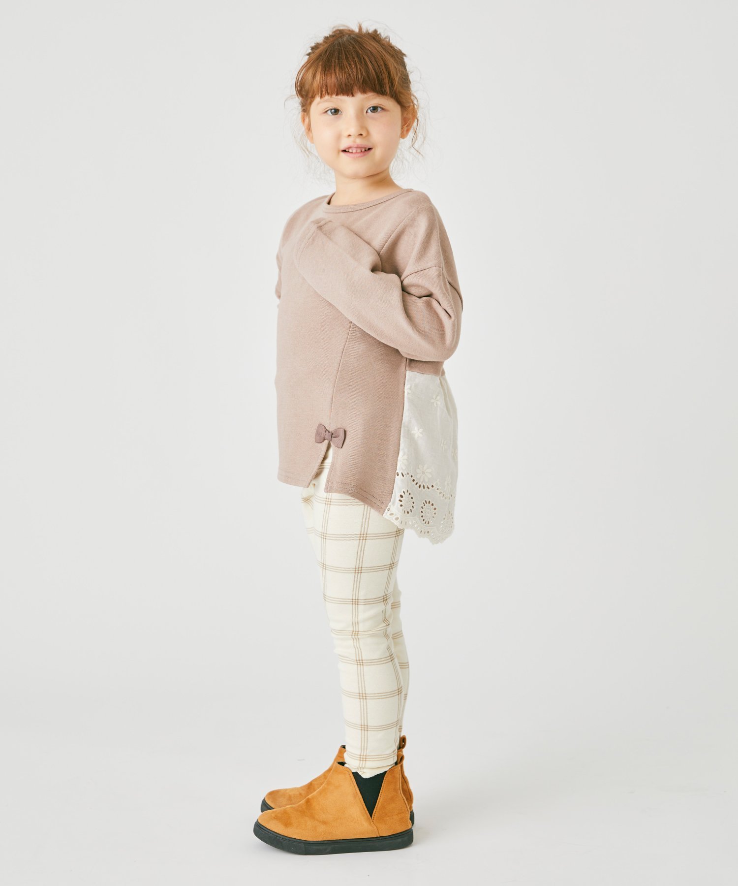 Свитшот Кроссовки на шнуровке сзади Ever Closet, Mocha — фото 2