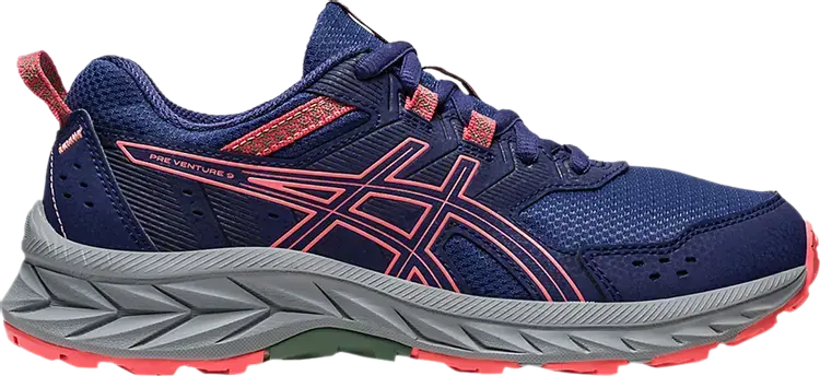 

Кроссовки Gel Venture 9 GS 'Indigo Blue Papaya', синий