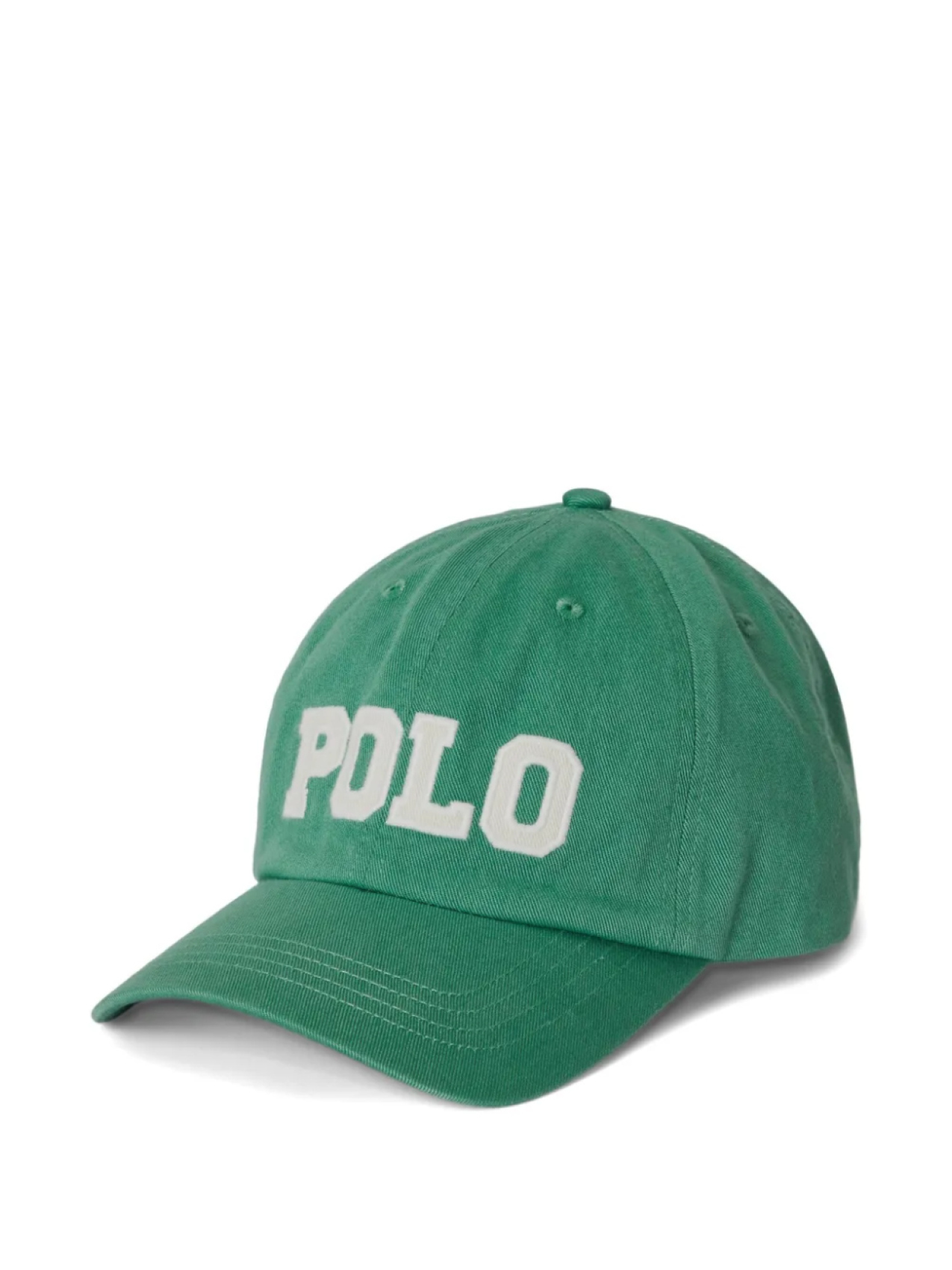 

POLO RALPH LAUREN KIDS кепка с вышитым логотипом, зеленый