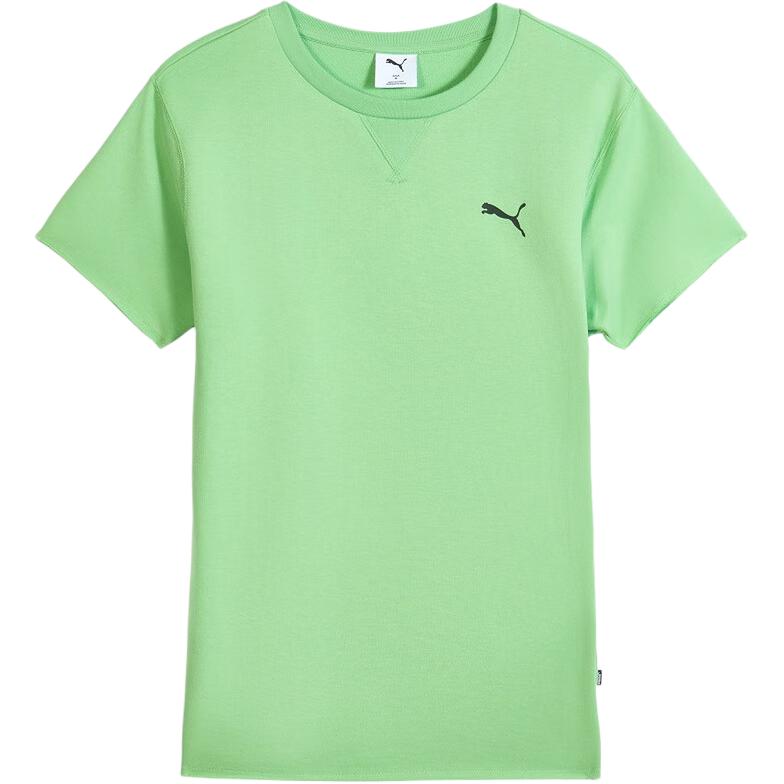 

PUMA Футболка Modern Basics Baby Terry мужская зеленая, Зеленый, PUMA Футболка Modern Basics Baby Terry мужская зеленая