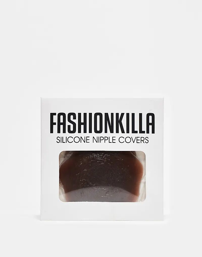 

Силиконовые накладки на соски Fashionkilla, клейкие, коричневого цвета