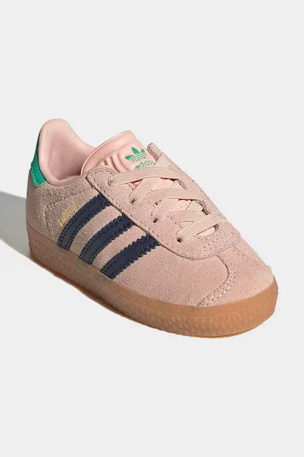 Кроссовки детские GAZELLE Adidas Originals, розовый — фото 2