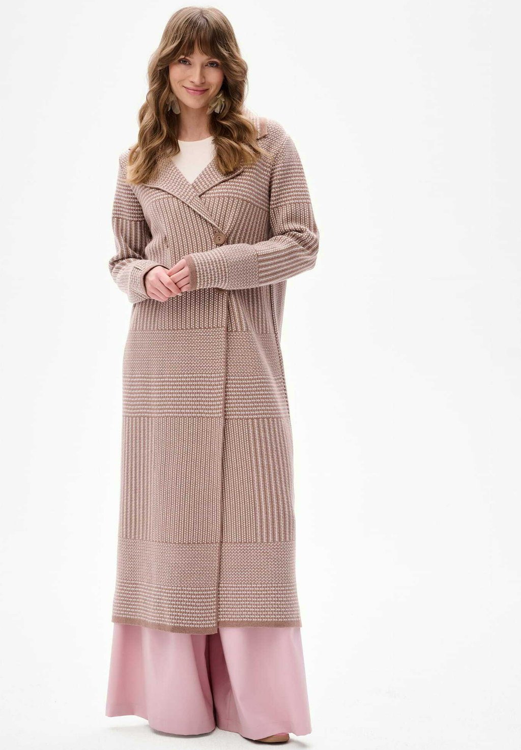 

Классическое пальто KLARA blue shadow, бежевый