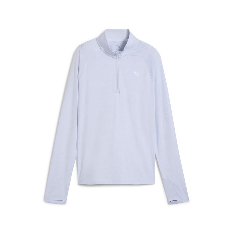 

Лонгслив PUMA Performance Shirt Run Velocity Cloudspun, пыльно-голубой