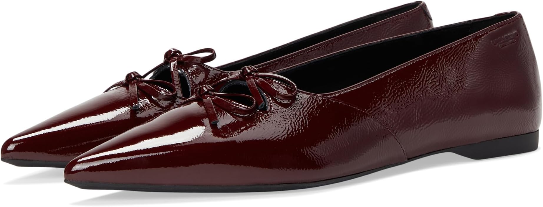 Балетки Vagabond Shoemakers Hermine Double Bow Flat, цвет Cherry