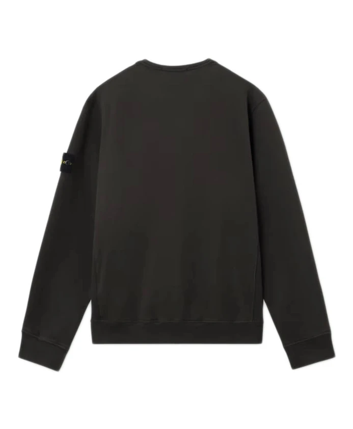 

Серый ребристый вязаный свитер с нашивкой Stone Island, серый