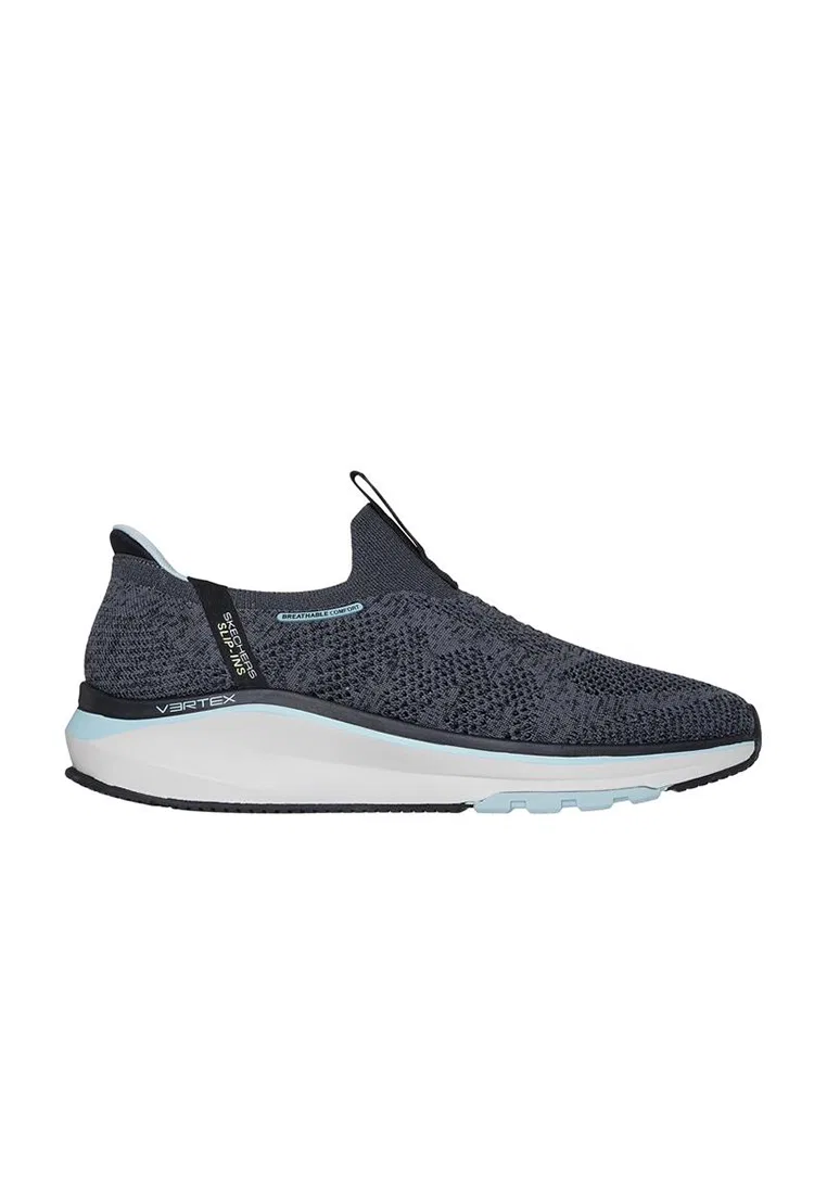 Слипоны Vertex, мужские Skechers, черный