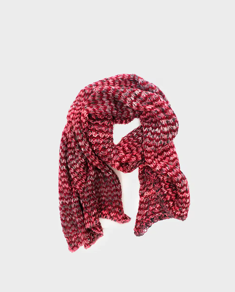 

Женский шарф из шерсти Toni Pons, красный