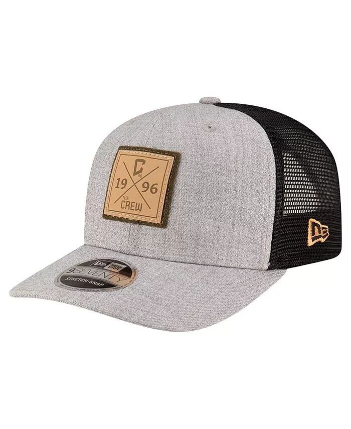 

Мужская серо-меланжевая шапка Columbus Crew 9SEVENTY COOLERA Stretch-Snap Adjustable Hat New Era