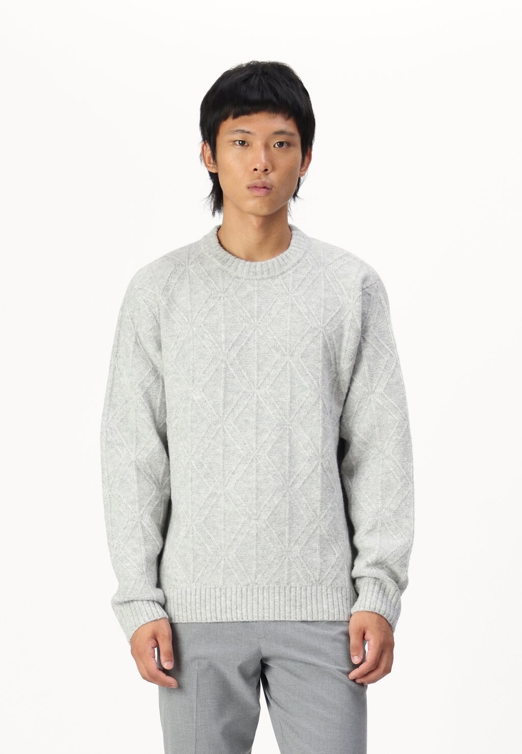 

Джемпер JPRCCFELIX Jack & Jones PREMIUM, серый