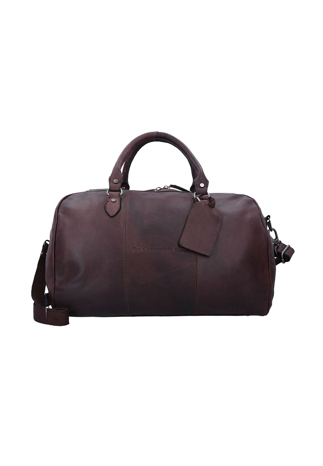 

Кожаная дорожная сумка Wax Pull Up Weekender 46 см The Chesterfield Brand, коричневый