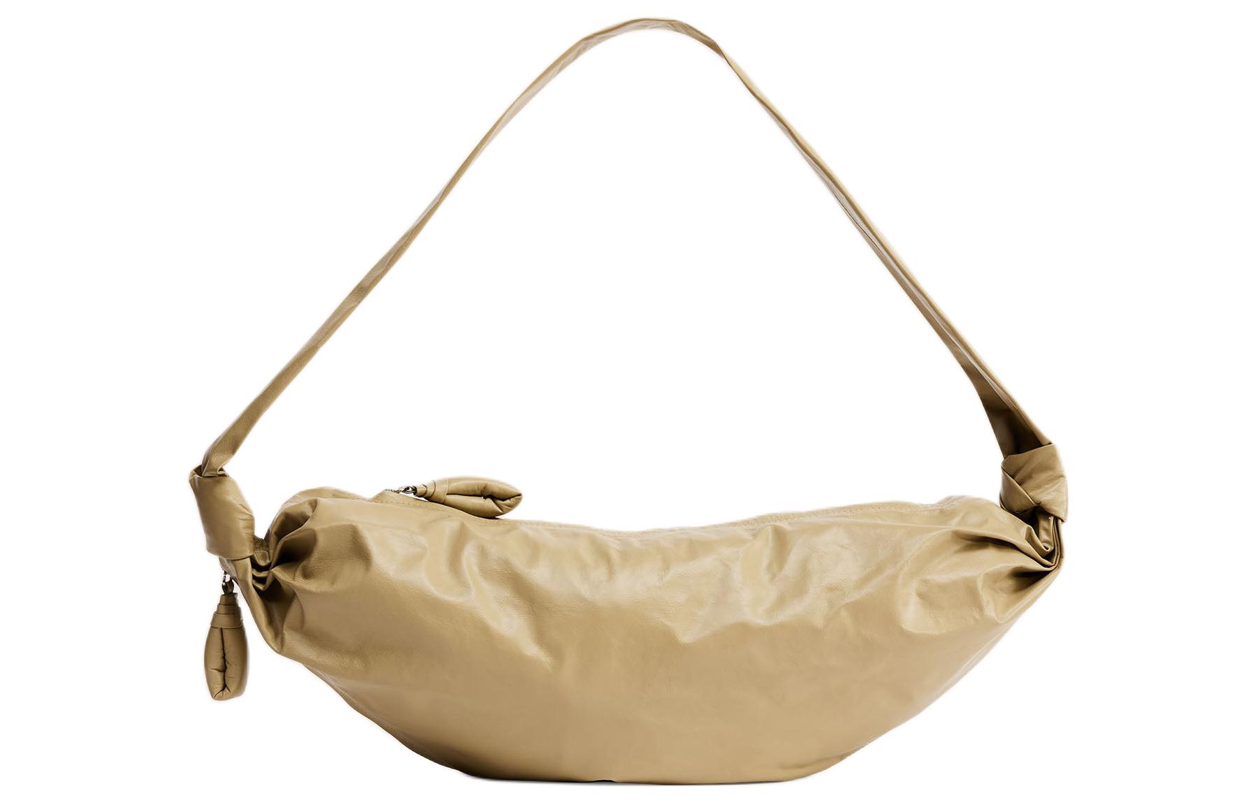 

Croissant Series Calfskin Croissant Bag, сумка через плечо, кросс-боди Medium Women's Paper Leather Gray Lemaire