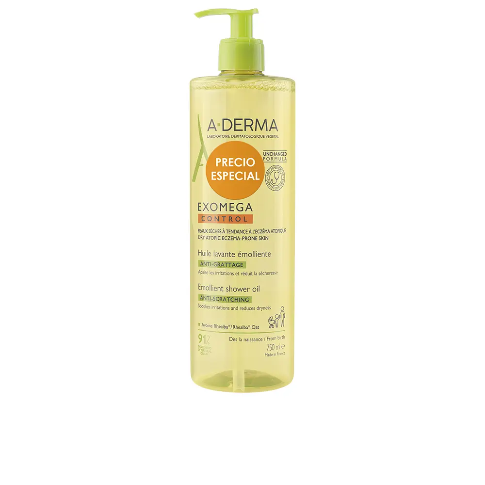 

Гель для душа Exomega control aceite ducha emoliente A-Derma, 750 мл.