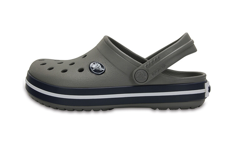 

Классические детские сандалии Clog Kids темно-серые Crocs