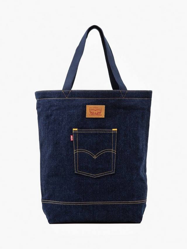 

Сумка-тоут с задним карманом как у джинсов Levi's, Navy Blue
