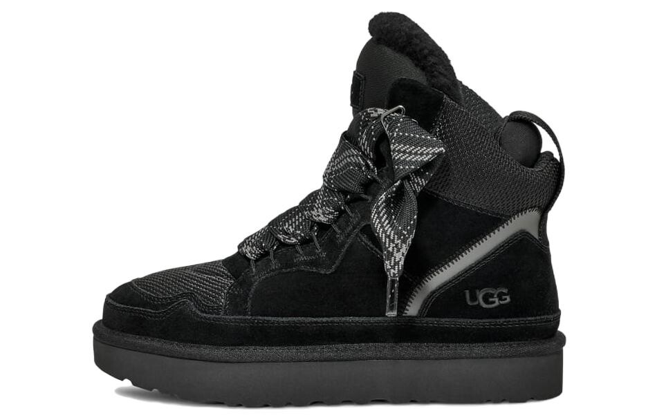 Замшевые кроссовки Highmel на шнуровке Ugg
