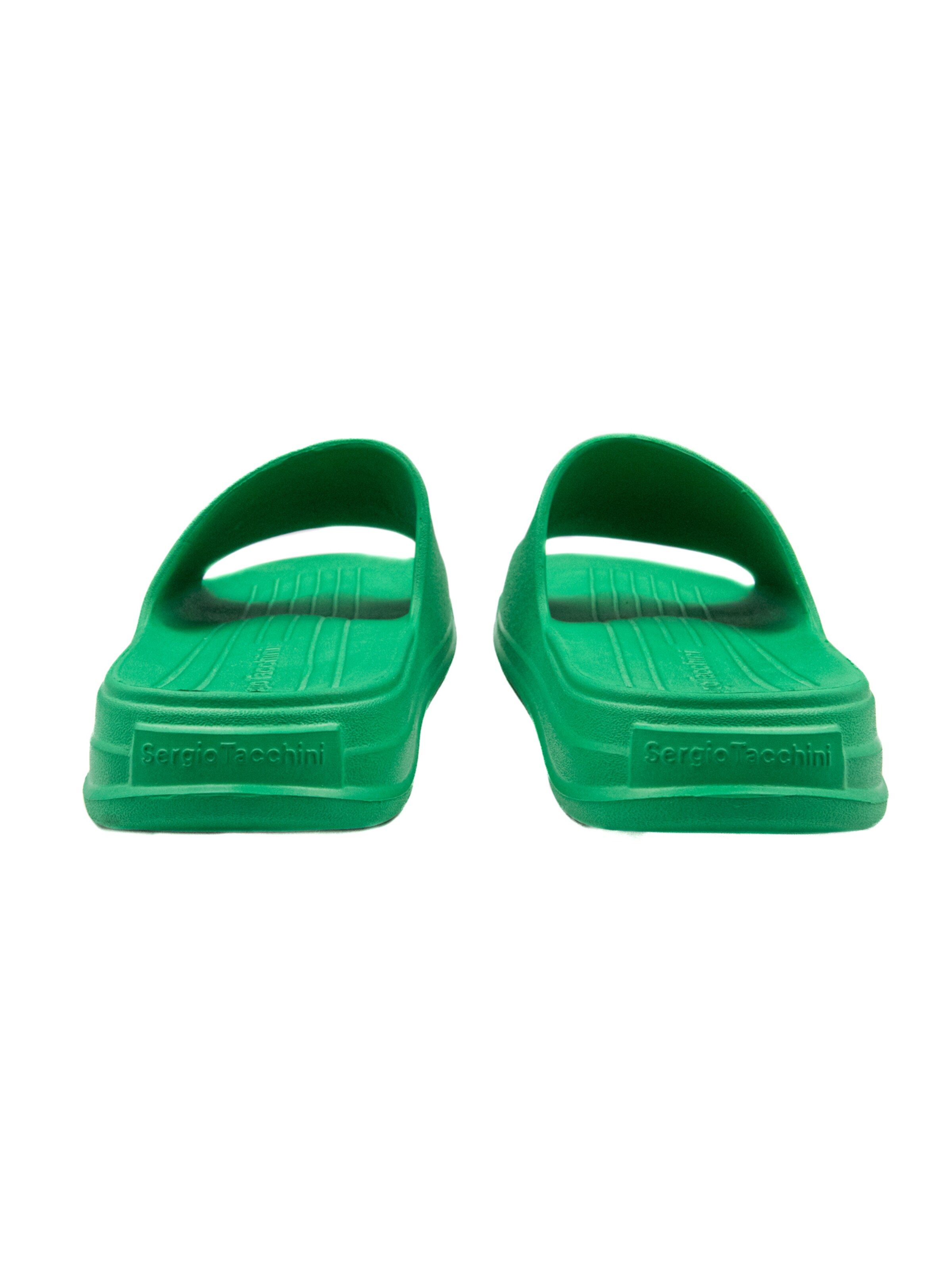 Sergio Tacchini Пляжные и бассейновые тапочки 'Cup Slide' в зеленом цвете — фото 4
