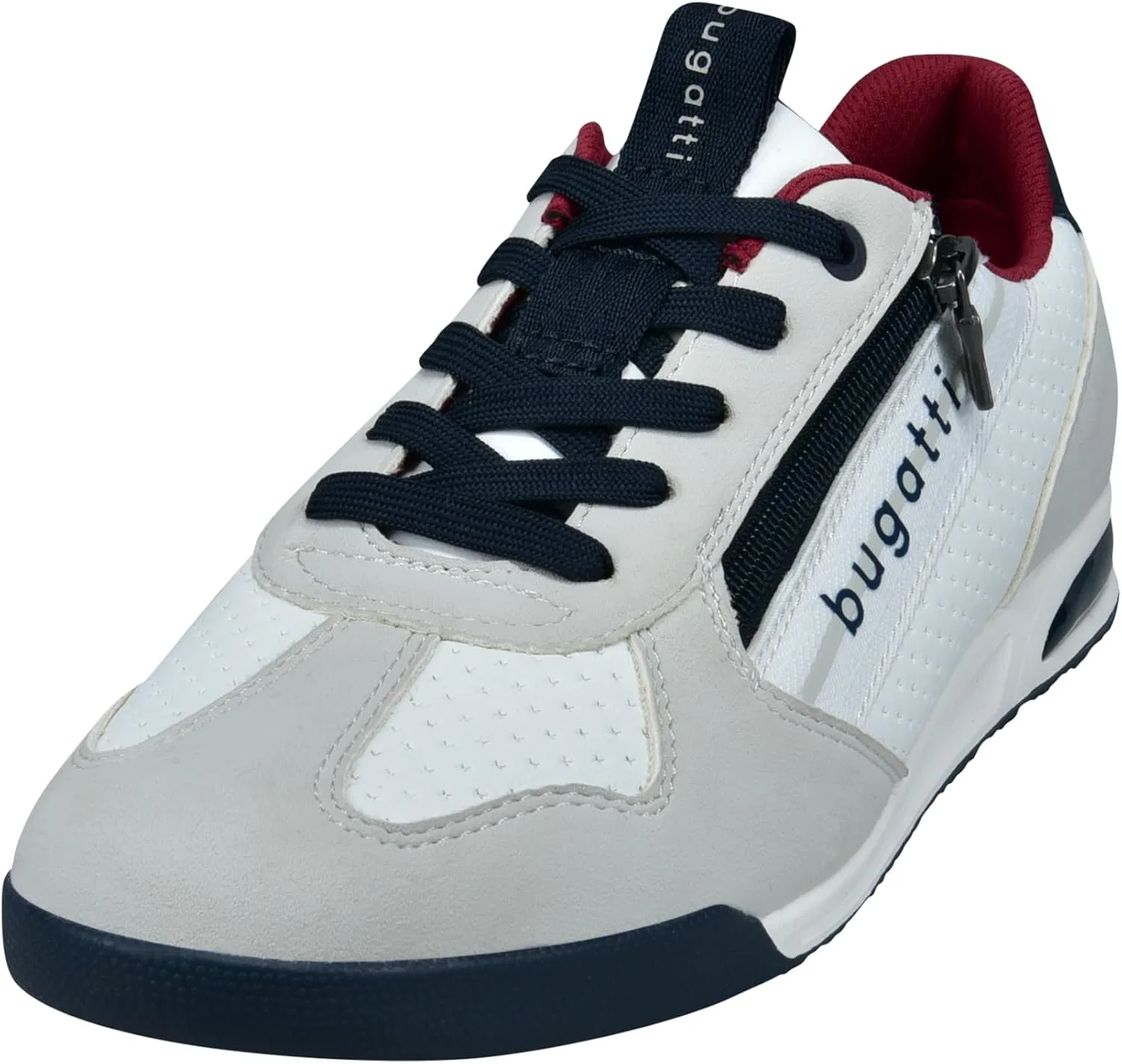 Туфли Bugatti Herren Schnürhalbschuh in braun, White Light Grey 2012