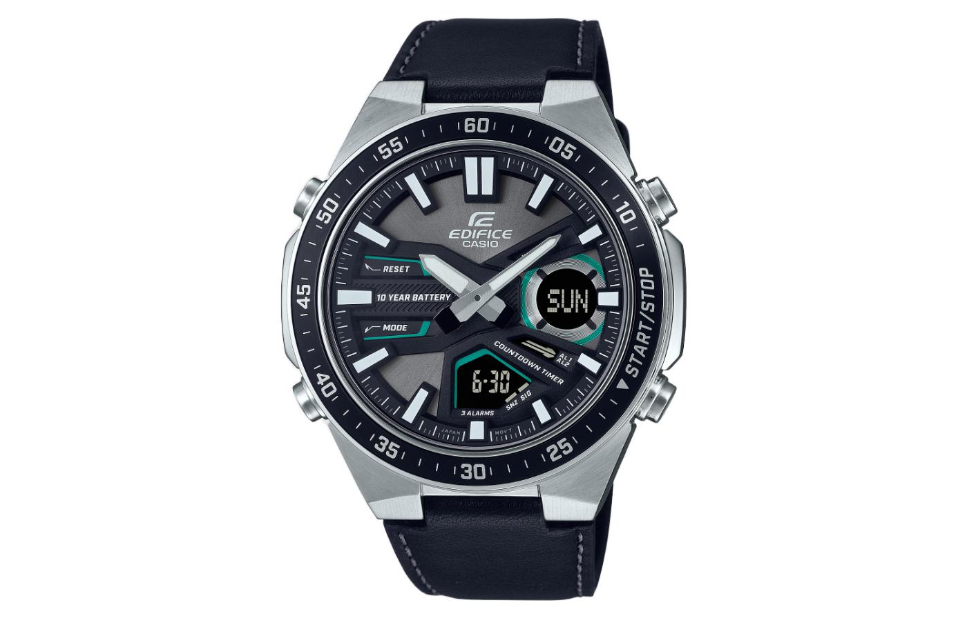 

CASIO Мужские черные часы EDIFICE EFV-C110L-1AV