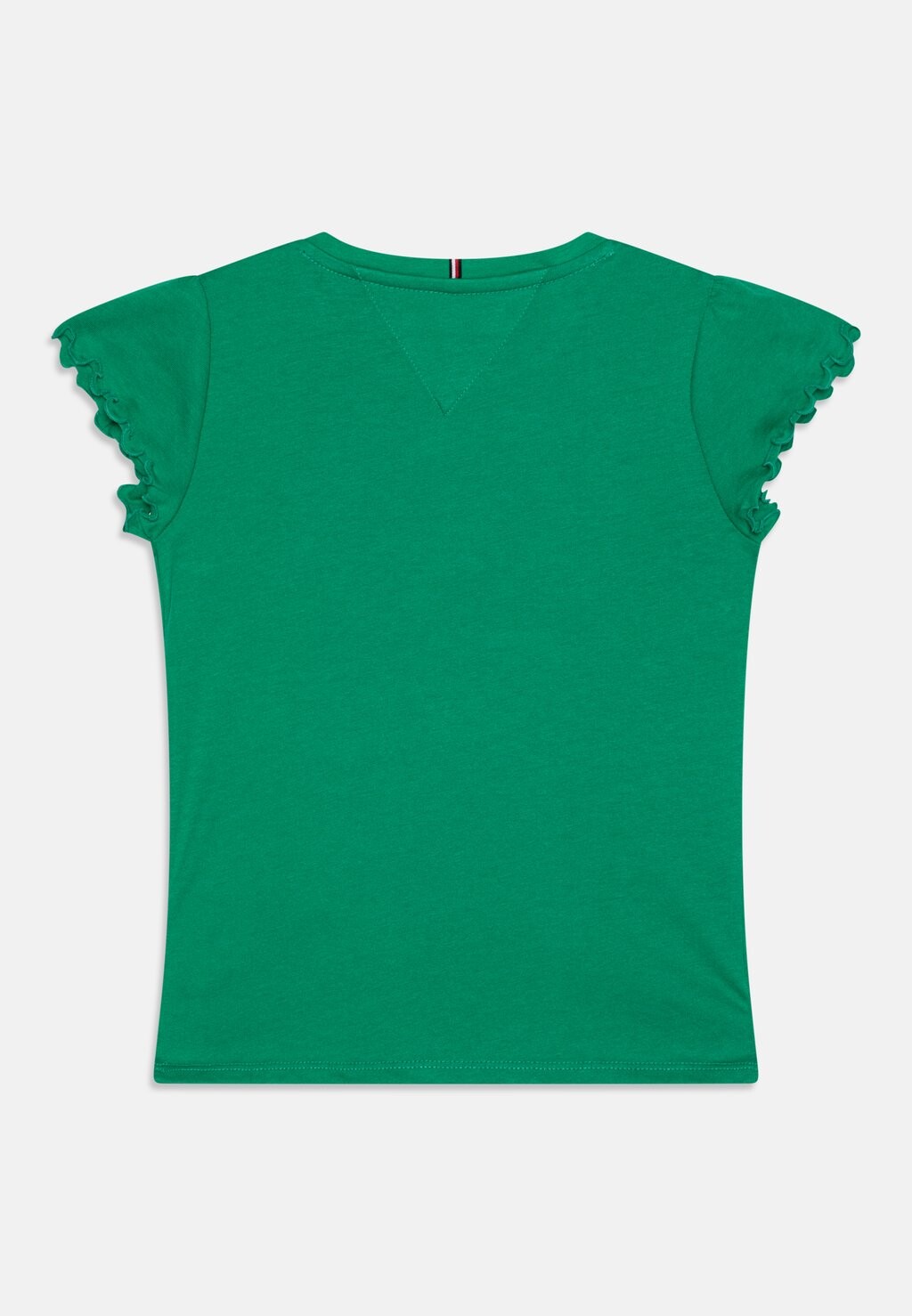 

Базовая футболка Essential Ruffle Sleeve Tommy Hilfiger, зеленый