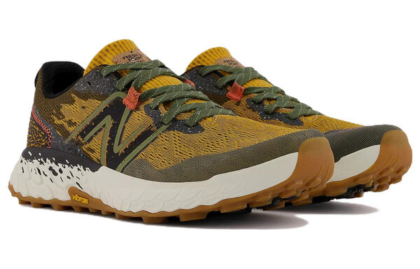 Кроссовки свежая пена x hierro v7 New Balance, желтый — фото 3