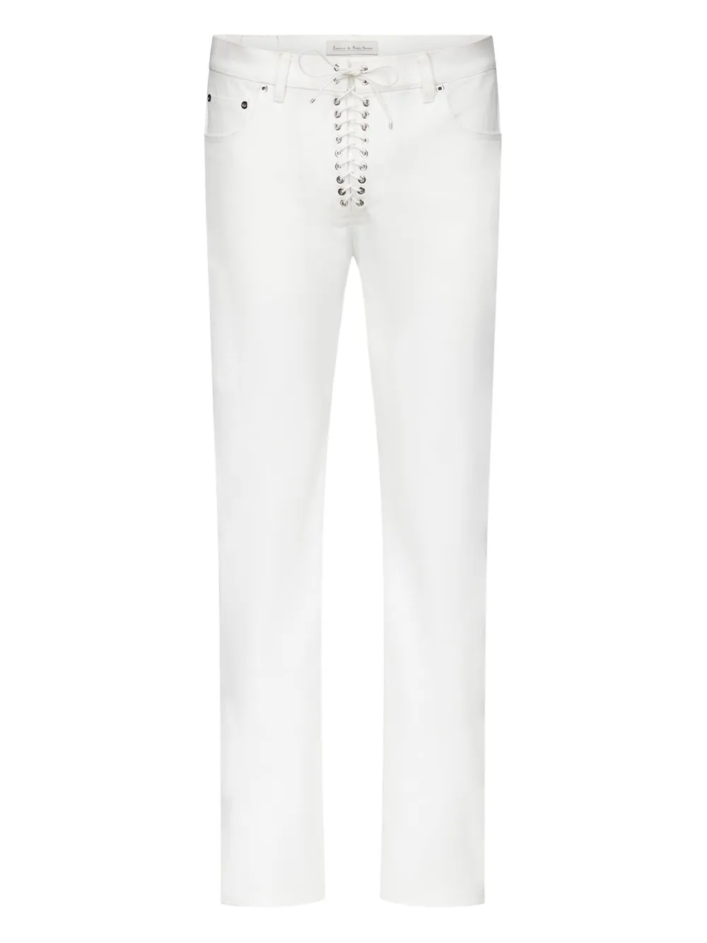 

Джинсы со шнуровкой Ludovic de Saint Sernin, белый