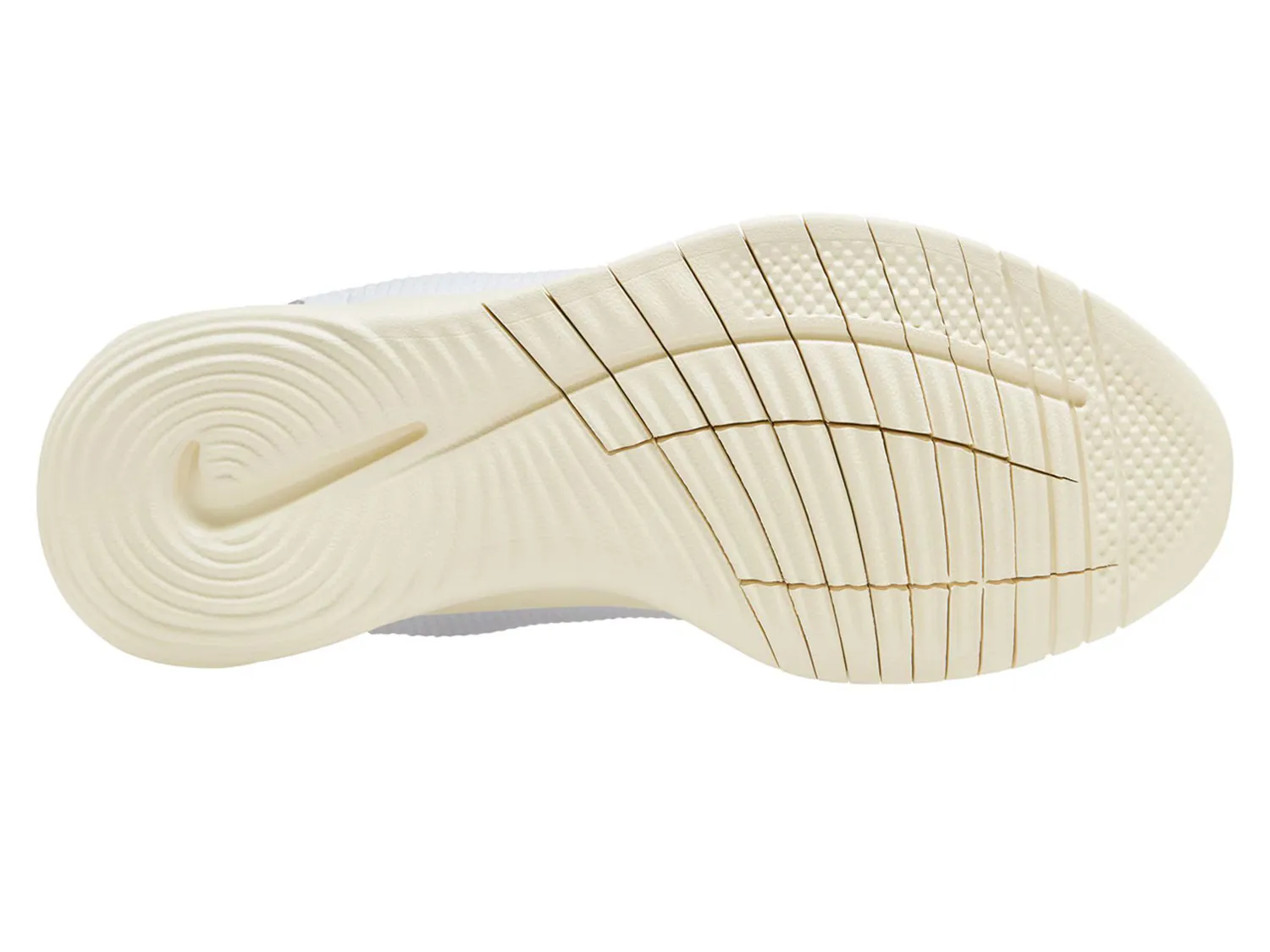 Кроссовки Flex Experience 12 Running Shoe Nike, белый/серебряный — фото 3