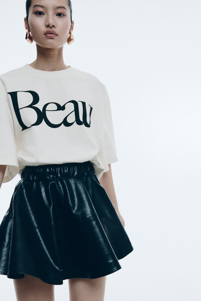

Укороченная футболка H&M, мультиколор