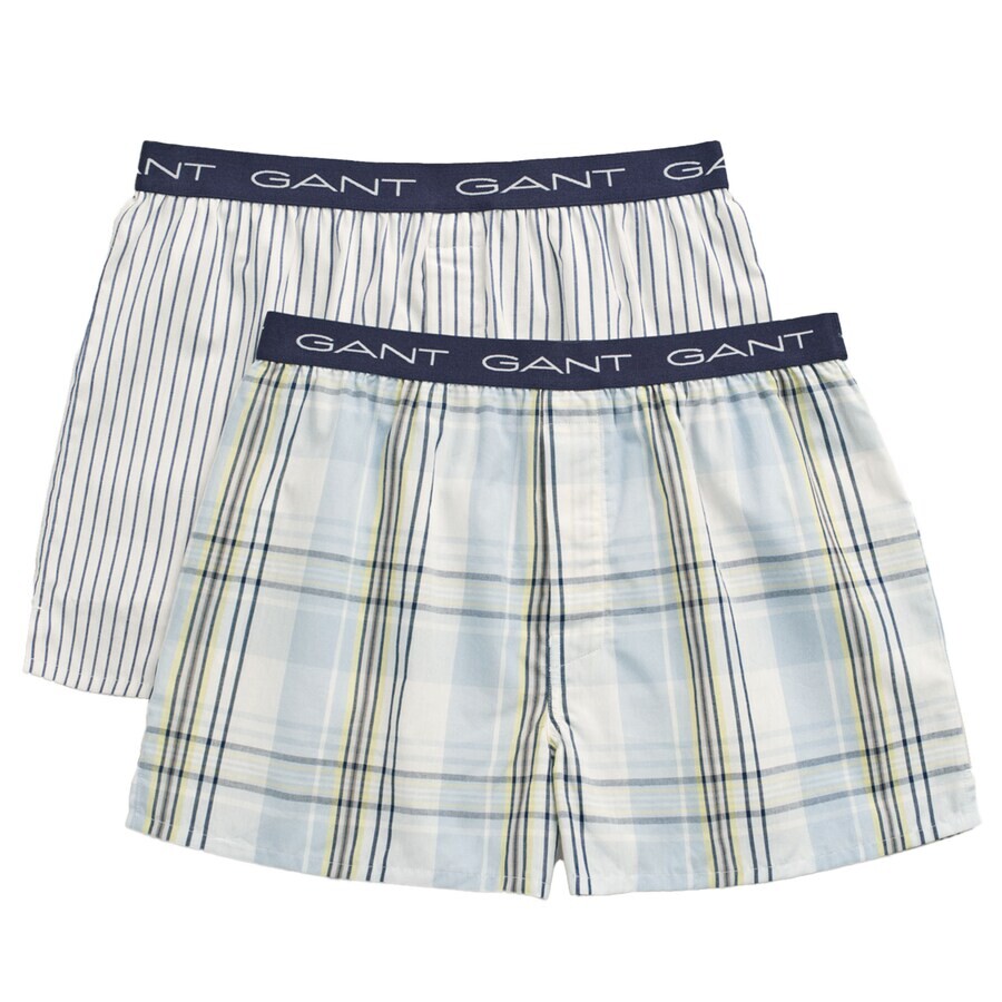 

Шорты-боксеры GANT Boxer shorts, цвет marine blue/light blue