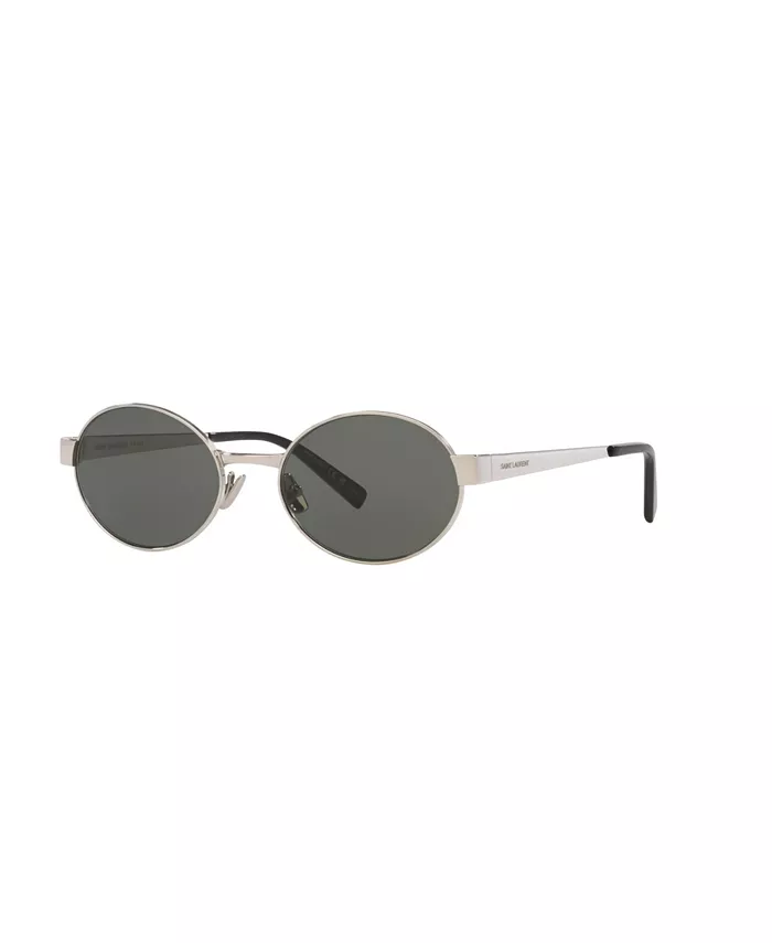 

Женские овальные солнцезащитные очки, SL 692 YS000577 Saint Laurent, серебряный
